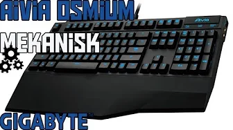 Unboxing af Gigabyte Aivia Osmium  Mekanisk Gaming Tastatur