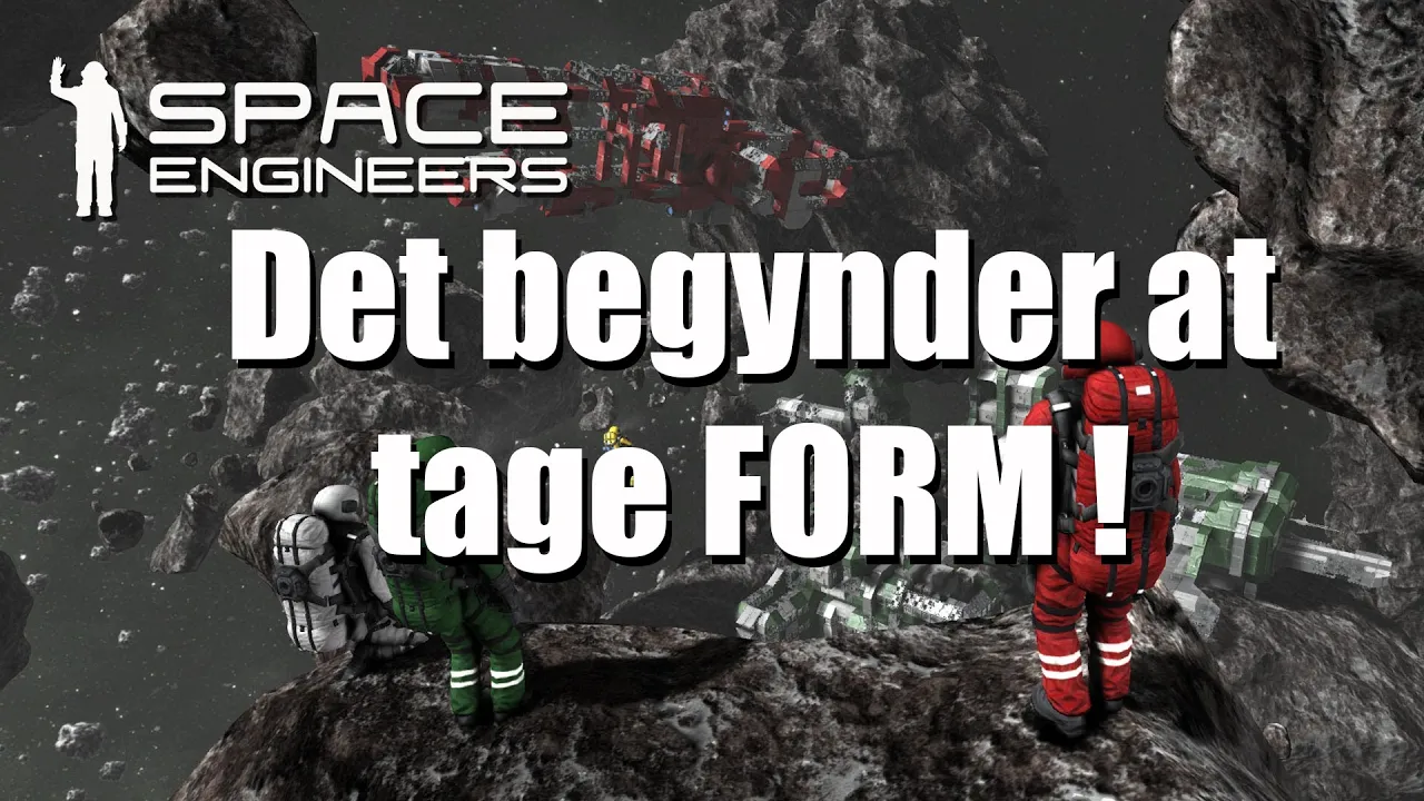 Space Engineers Easy survival EP 10 - Det Begynder at tage form !