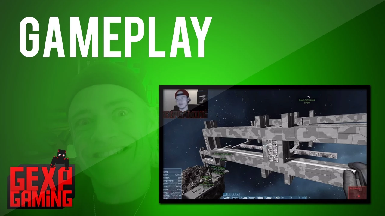 6# Space Engineers - Grundskelettet af skibet !