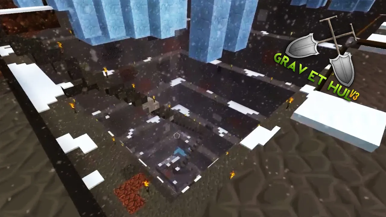 GEH V3 Minecraft EP9 - KÆMPE HUL !