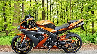 En tur i skoven - Yamaha R1 kørevlog!