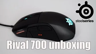 Steelseries Rival 700 Unboxing DK (Den har indbygget skærm !)