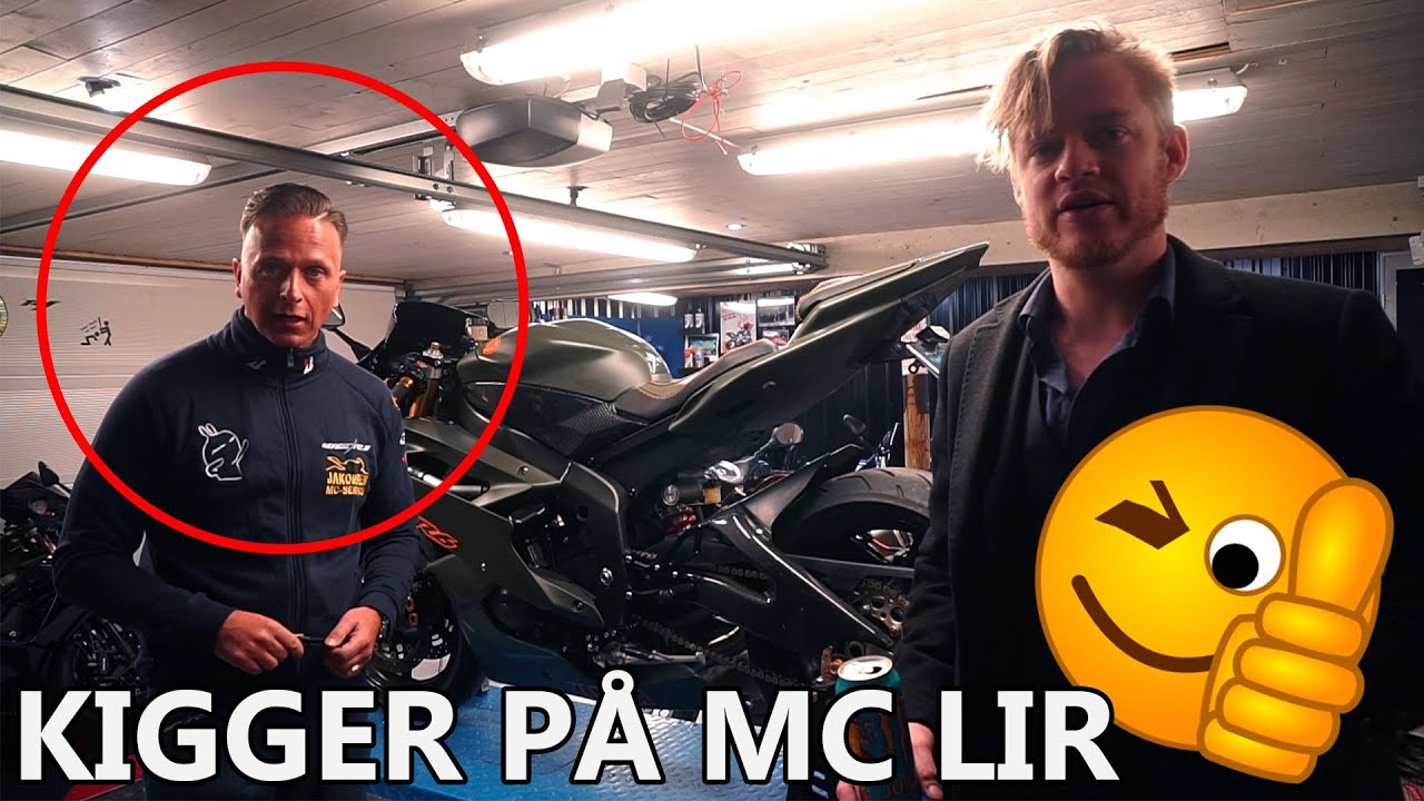 Besøger Motorcykel Legenden M. Jakobsen i hans nye værksted !