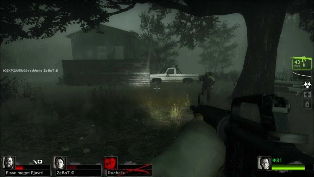 Gexpgaming Left4Dead med Pjavn og Zebot.