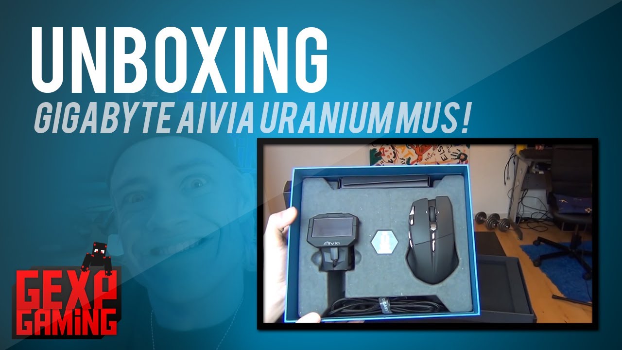 Unboxing af Gigabyte Aivia Uranium Gaming mus