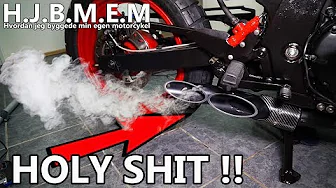 Hvordan jeg byggede min egen motorcykel DEL 9 - HUN LEVER !!!