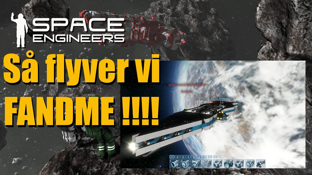 Space Engineers Easy survival EP 23 - Vi forlader Jorden NU !