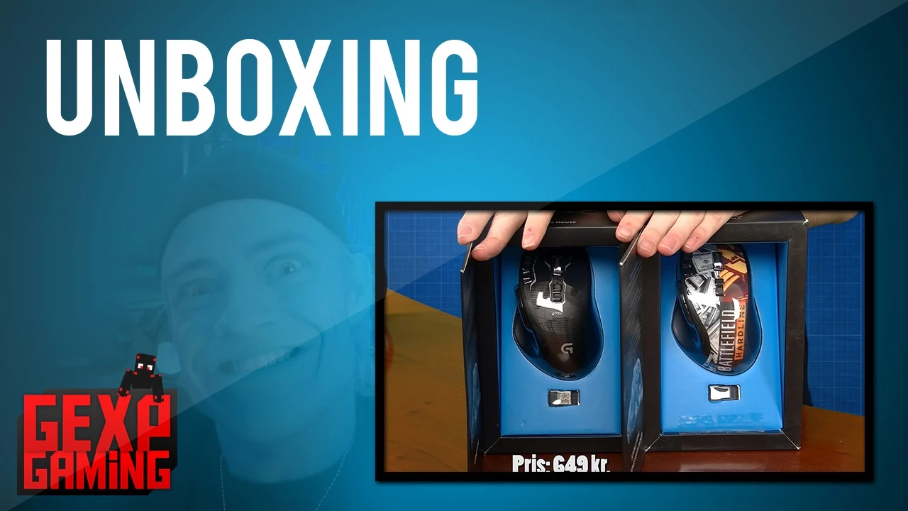 Unboxing og første kig !! - Logitech G700s