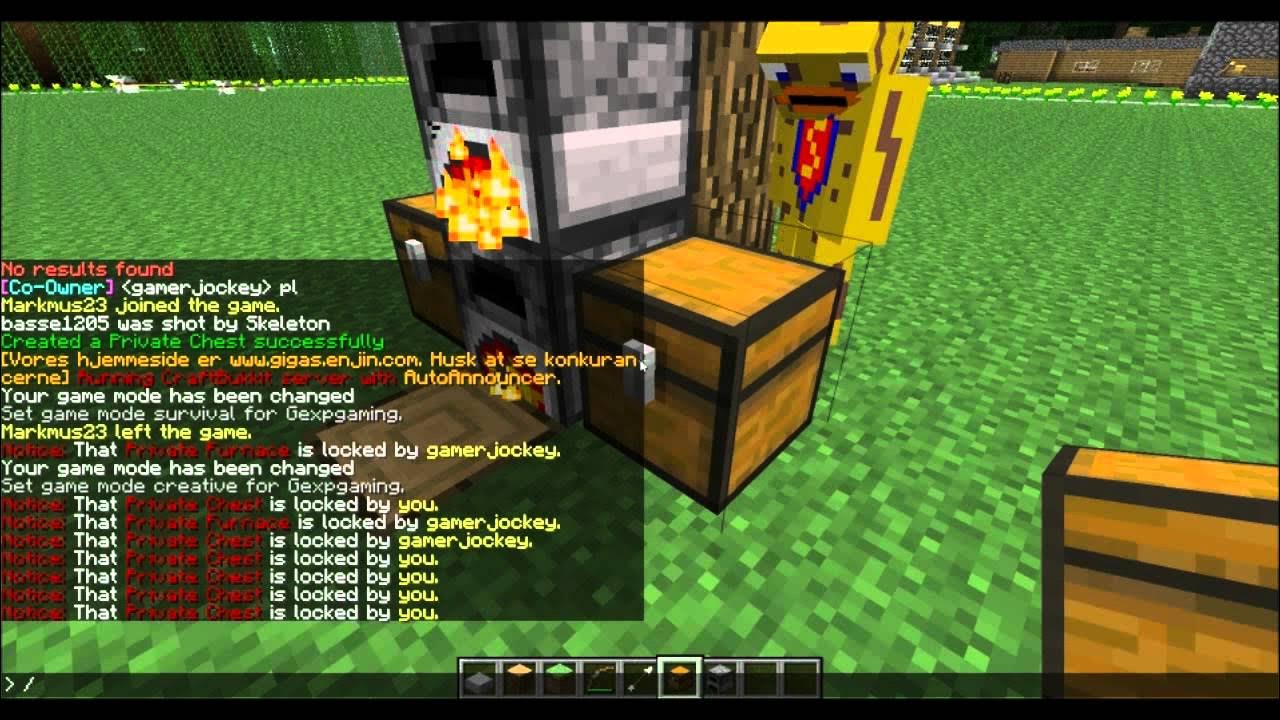 Gexpgaming minecraft server sjov og totalt fuckelse af brugere sorry.