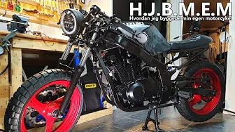Hvordan jeg byggede min egen motorcykel DEL 8 - 😍 80% færdig !