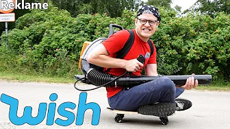 4HK Løvblæser og skateboard, fungere det ? - Wish