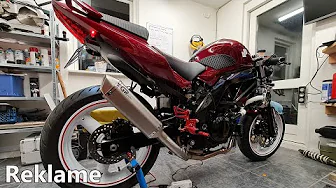 Suzuki sv650 Renovering EP10 - 95% færdig + vild udstødning !!
