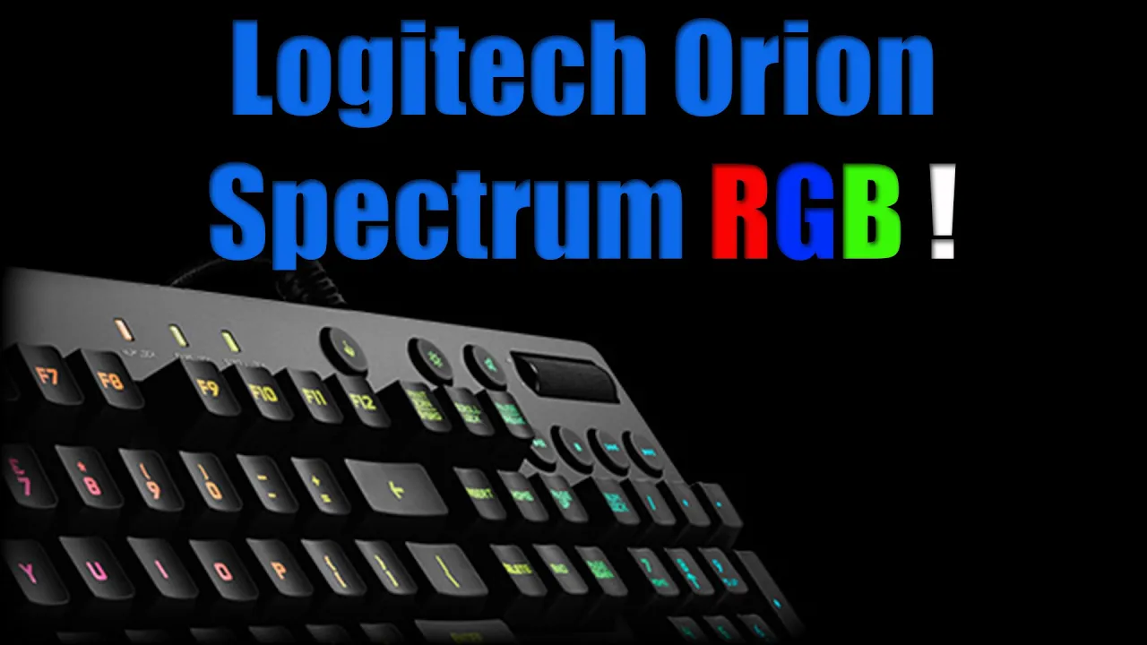 Logitech G810 Orion Spectrum Unboxing (DK)