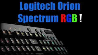 Logitech G810 Orion Spectrum Unboxing (DK)