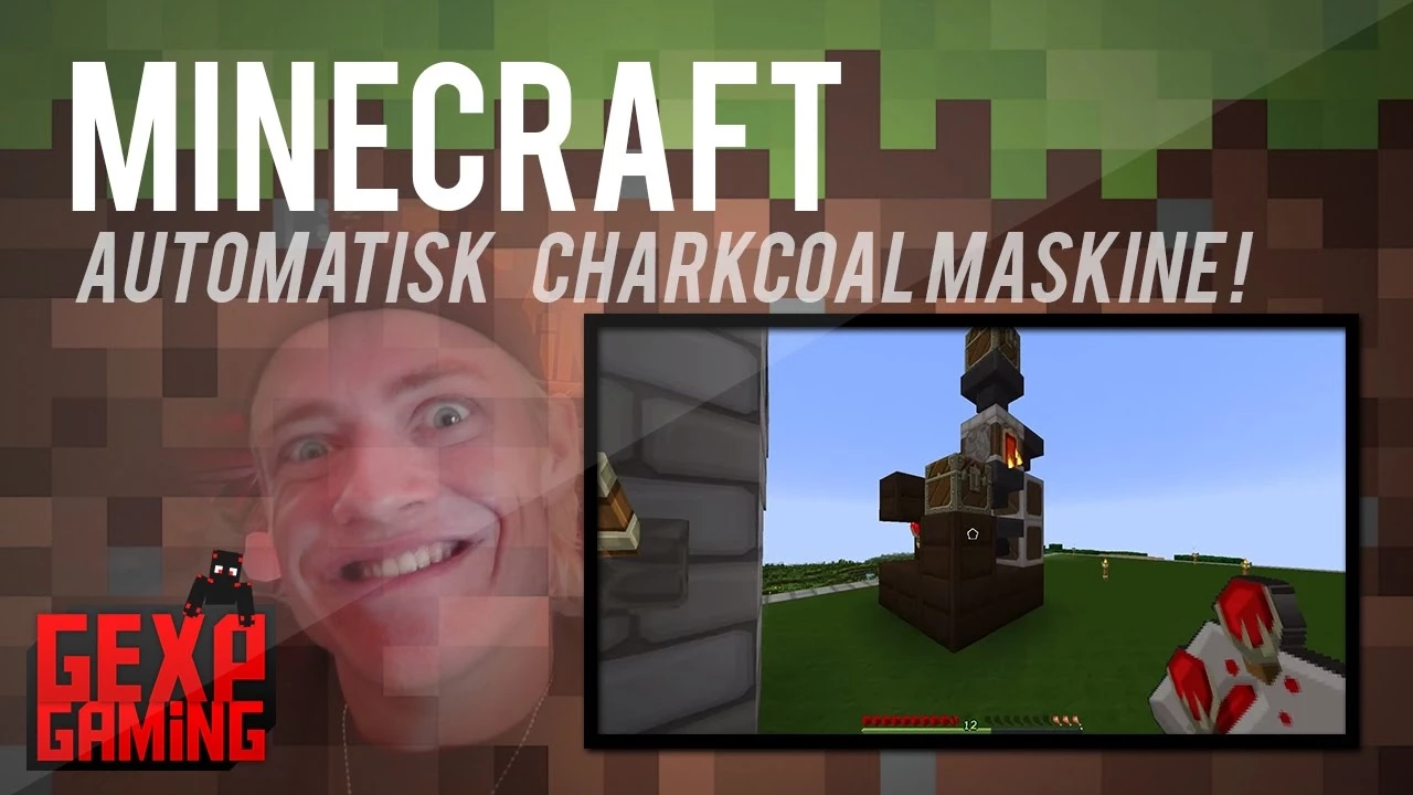 1 7 2 MineCraft EP 38   automatisk charkoal maskine