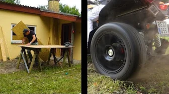 ARBEJDSULYKKE OG SMADRET GRÆSPLÆNE (Hos far) !