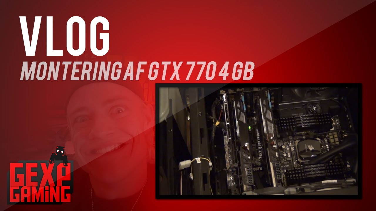 Montering af GTX 770 SLI !