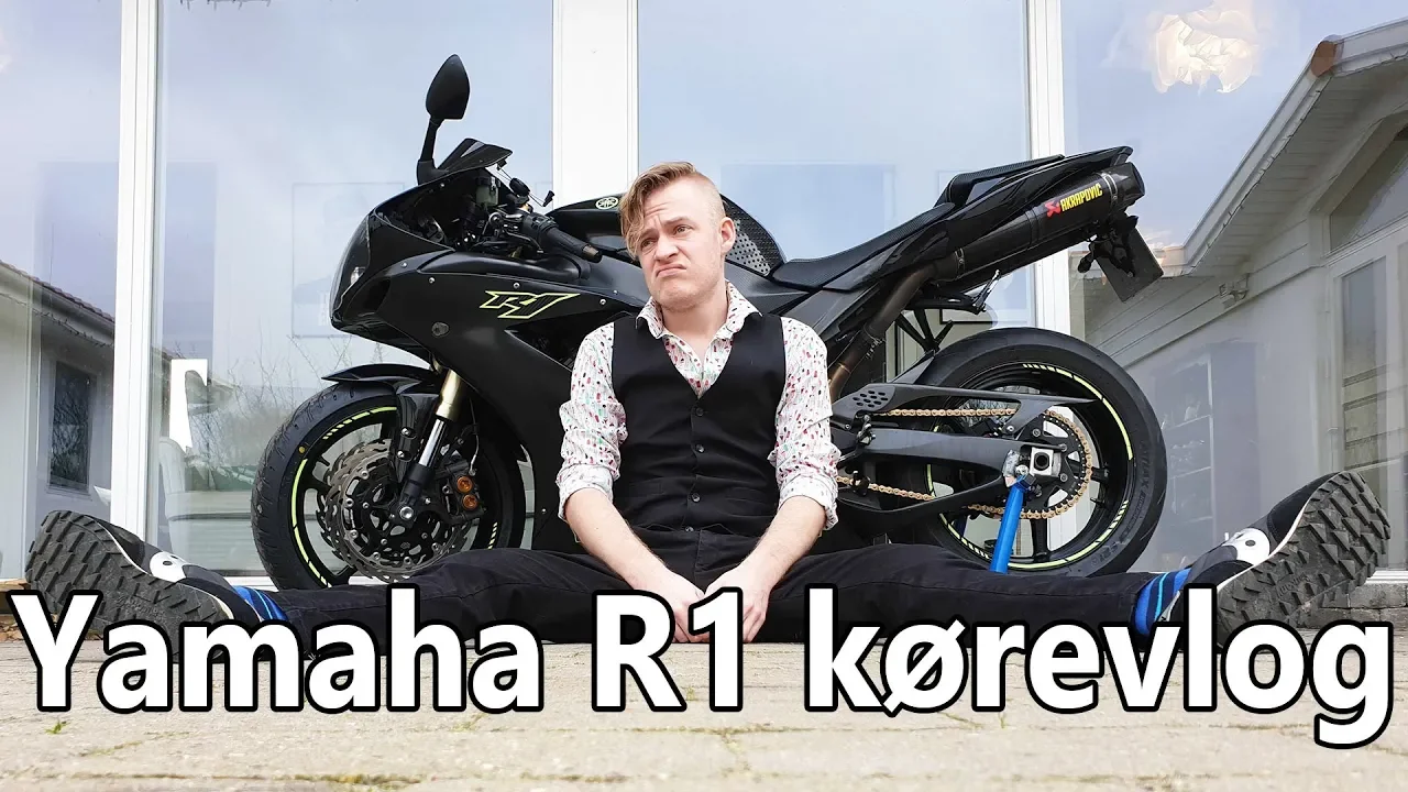 Yamaha R1 Kørevlog EP 2 - allerede i stykker ?