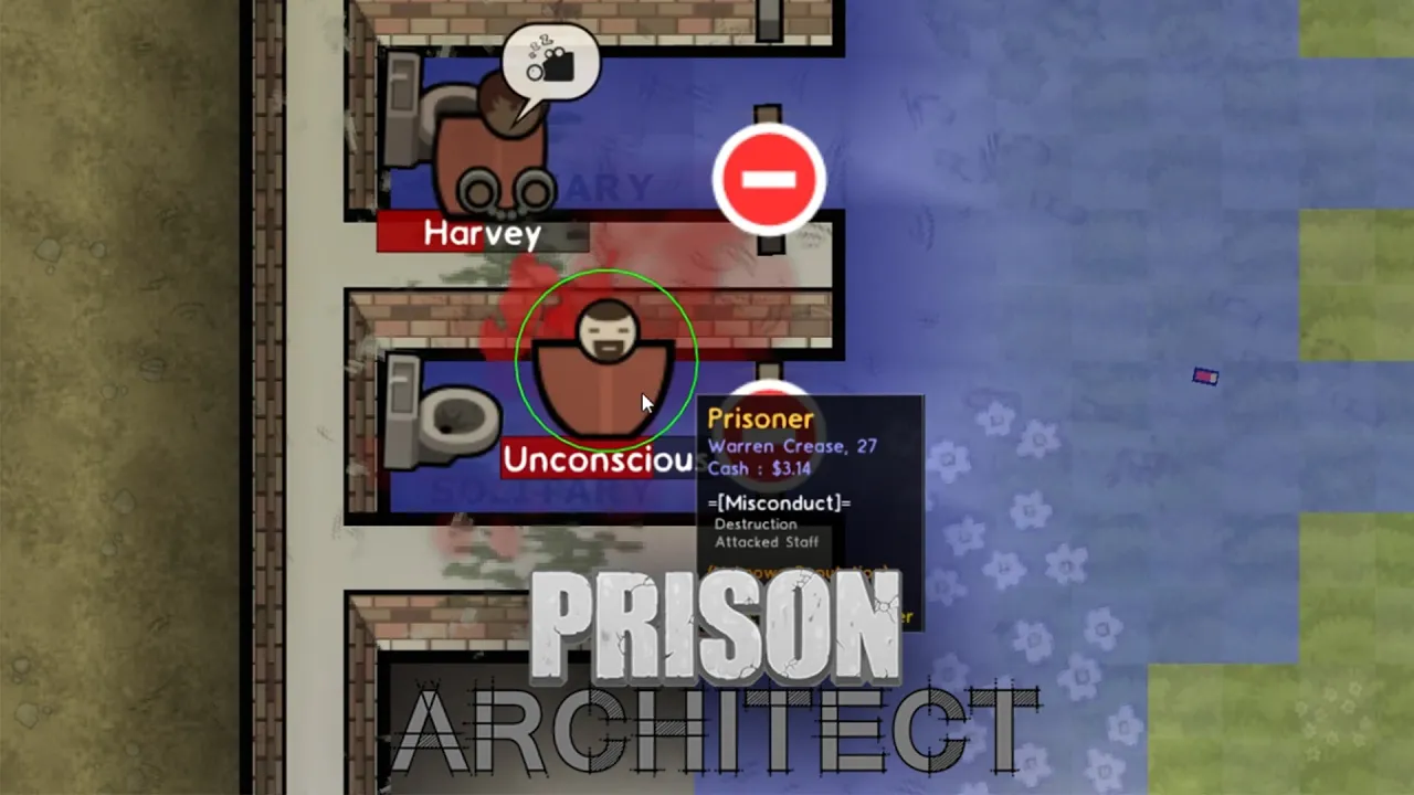 Prison Architect EP 3 - død over de kriminelle !