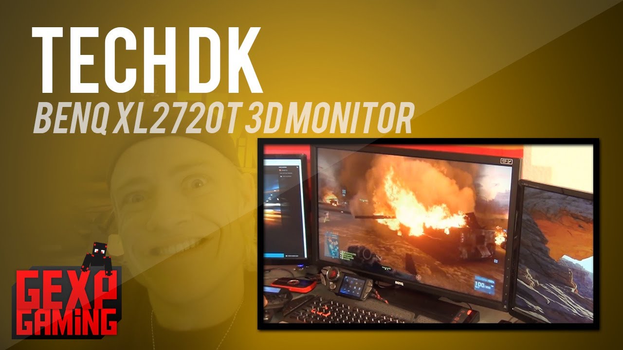 Tech DK BenQ XL2720T Ultimativ 3D gaming skærm