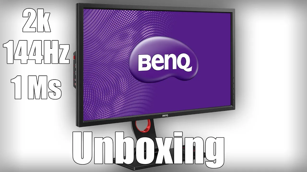 BenQ 27" 2k 144Hz Unboxing  (XL2730Z)