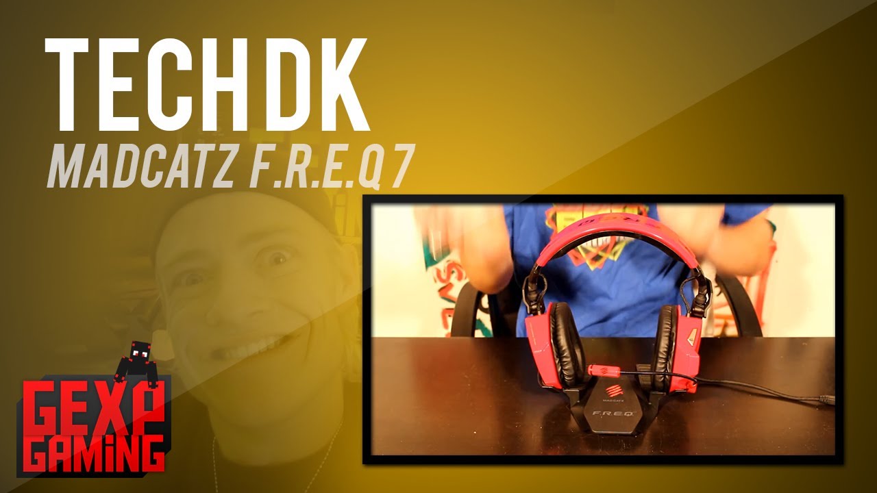 Tech DK Madcatz F R E Q 7 Gaming Headsæt