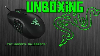 Unboxing af Razer Naga MMO Gaming mus