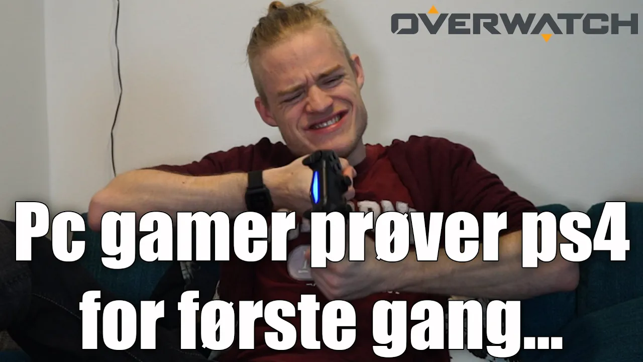 PC-gamer prøver PS4 for første gang..... RIP