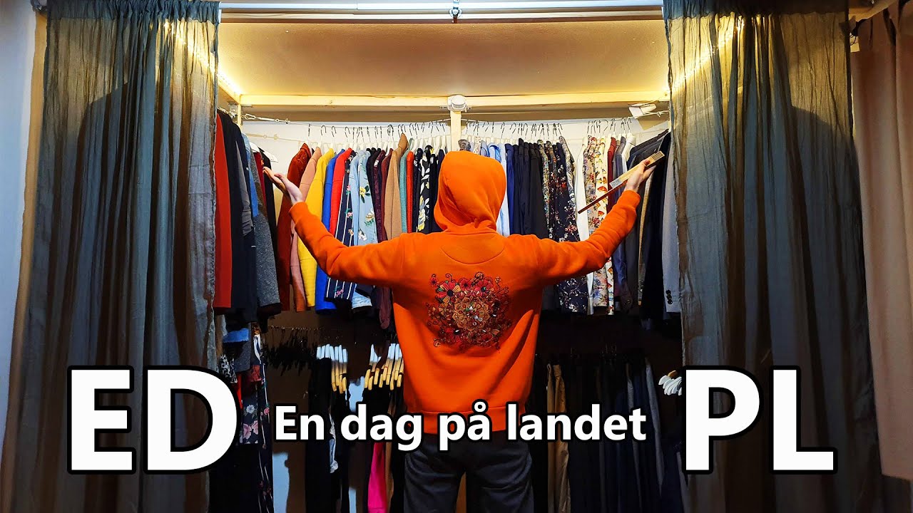 En dag på LANDET #32   Nyt kæmpe drengerøvs skab til alt vores tøj !