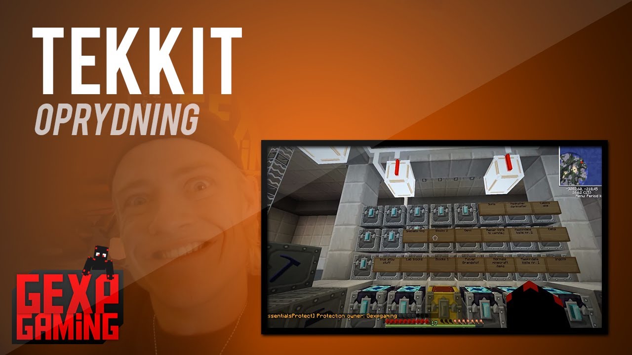 Tekkit med Gex EP 29   oprydning complete !