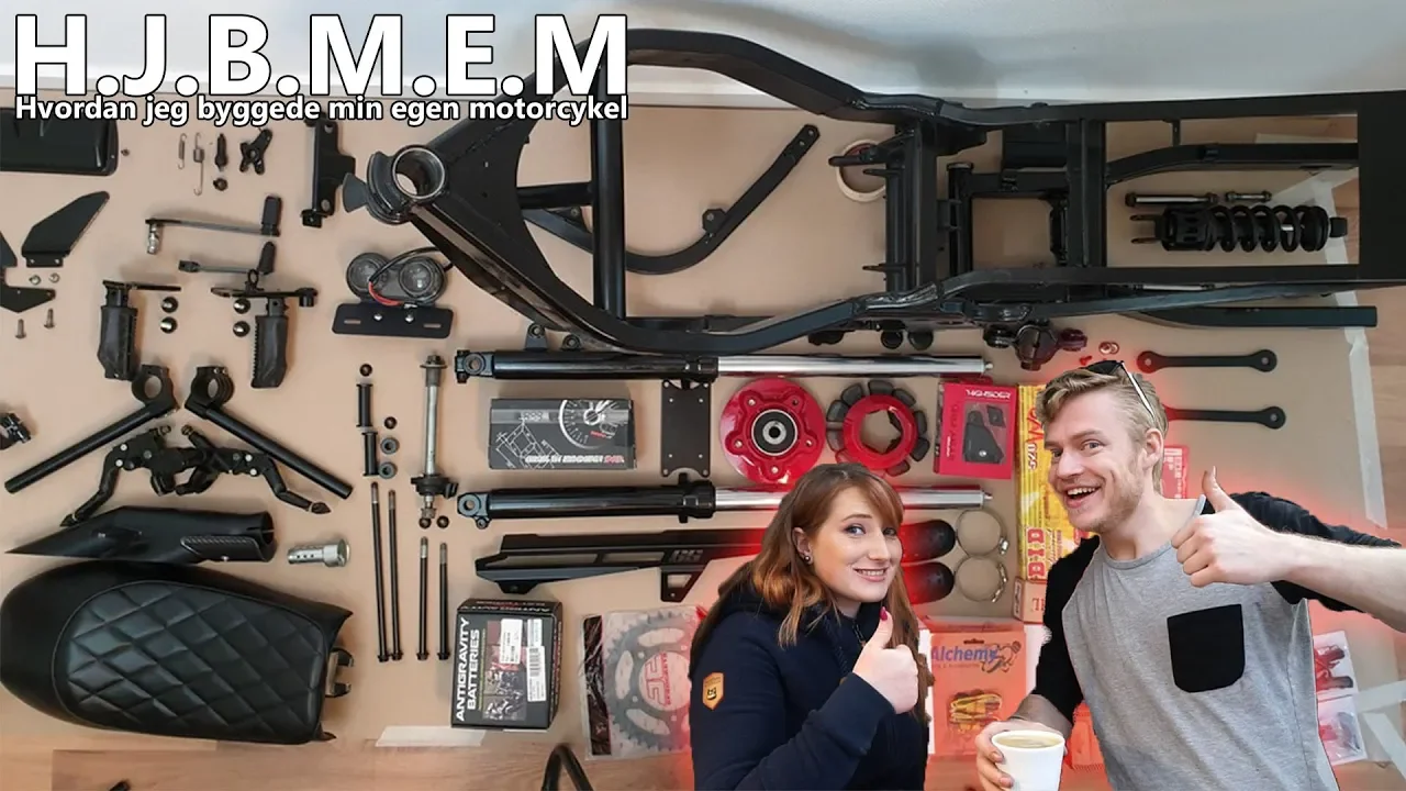 Hvordan jeg byggede min egen motorcykel DEL 7 - SÅ VI KLAR !