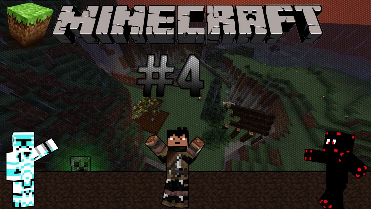Minecraft 1.4.2 Let´s play med Potter og Obirex #4 - Finaly home !