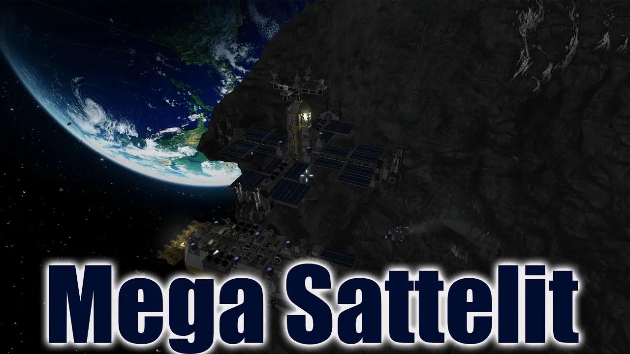 Space engineers - MEGA sattelit !