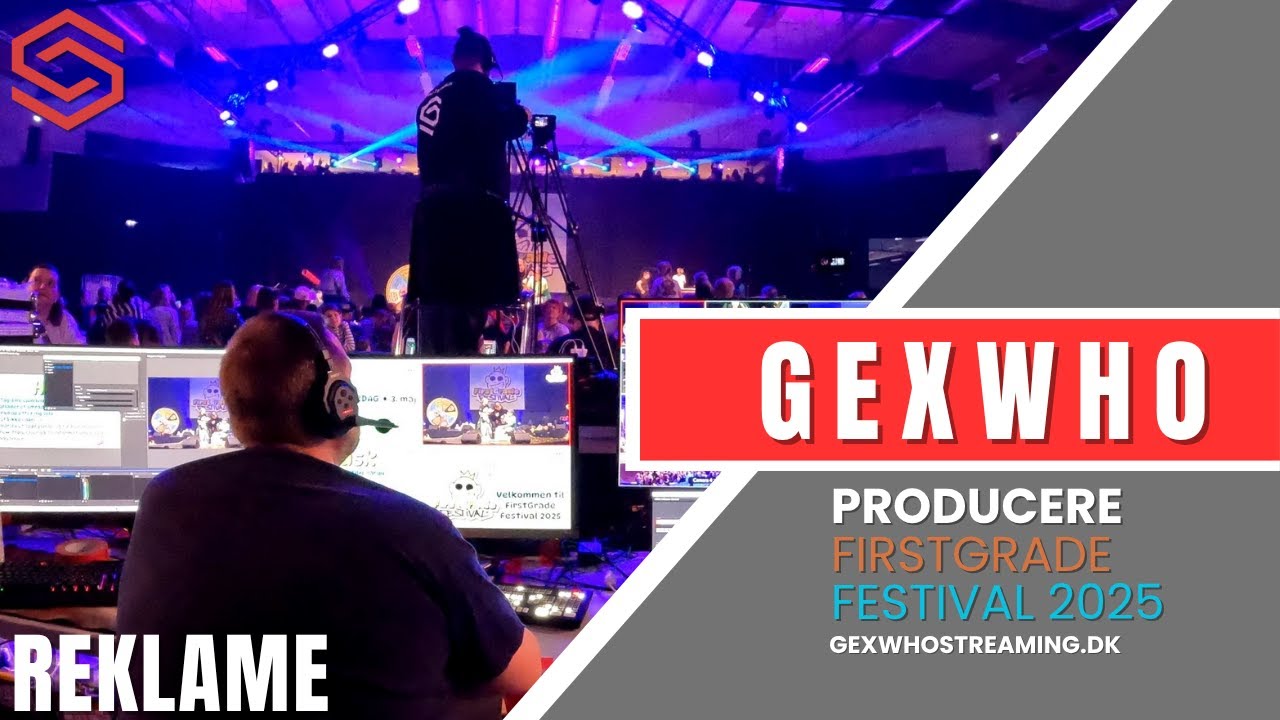 Bag teknikken til  Firstgrade Festival 2025 / Gexwhostreaming.dk