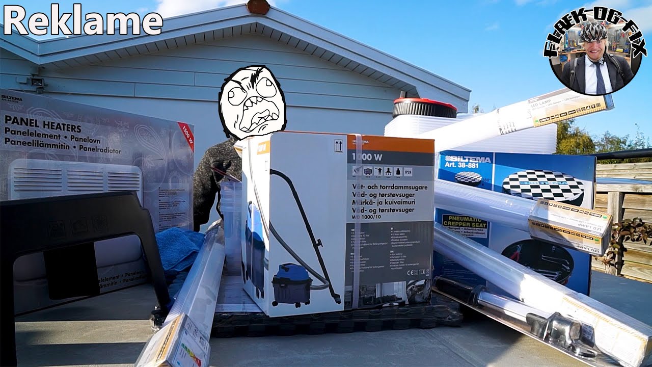 Hvordan jeg byggede mit værksted EP2 - Tag med os på kæmpe indkøb !