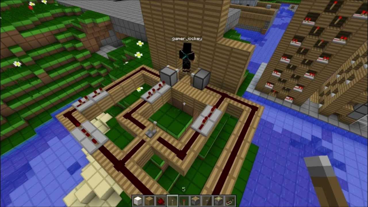 Gexpgaming Minecraft (Dansk) server part 3. redstone systems