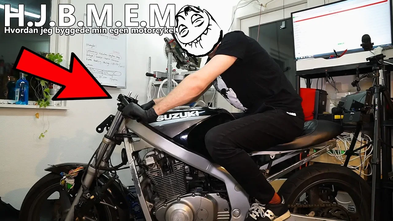 Hvordan jeg byggede min egen motorcykel DEL 3 - Ny forende !