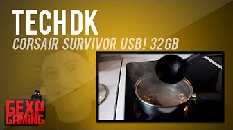 Tech DK -Test af Corsair Survivor Ghost Usb nøgle !
