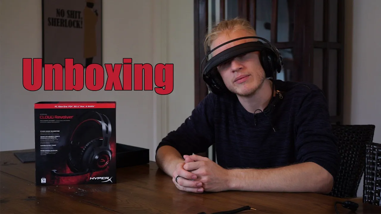 Unboxing - Kingston HyperX Cloud Revolver