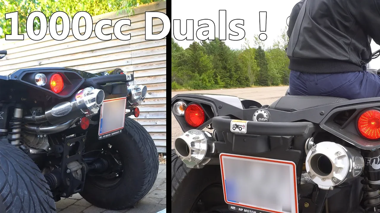 1000cc ATV med RJWC Duals - Sindsyg Lyd