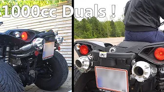 1000cc ATV med RJWC Duals - Sindsyg Lyd