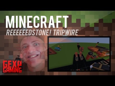 Minecraft 1 7 2   Redstone tripwire !