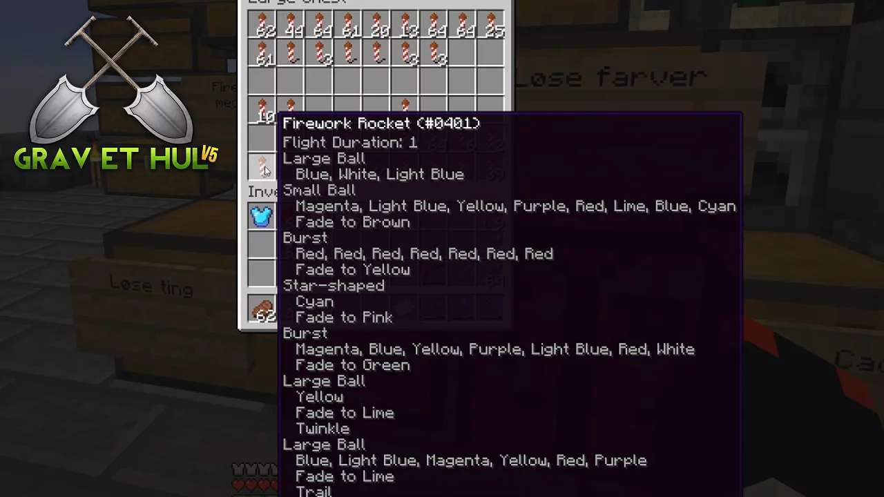 GEH v5 EP22 - Hvordan man crafter OP fyrværkeri !