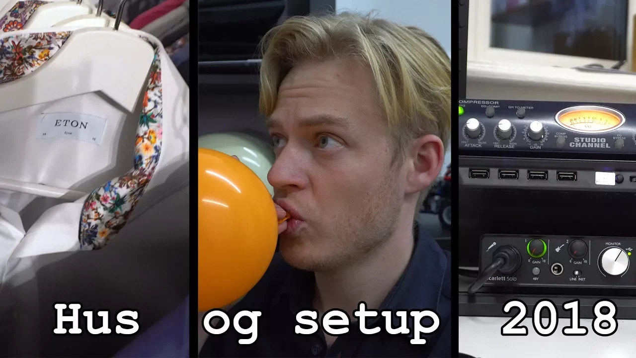 HUS OG SETUP TUR 2018 !!!