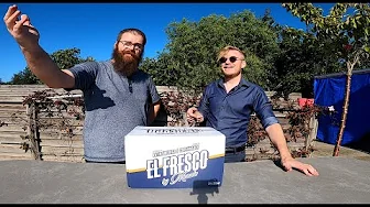 Vi går øen rundt med en kasse af Jeppe K´s ØL !!! (El Fresco ølsmagning)