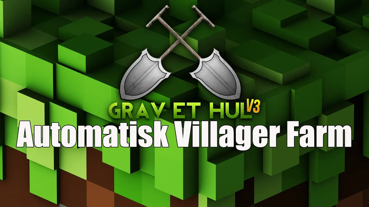 GEH V3 Minecraft EP15 - Villager Farm !