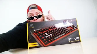 Unboxing og Gloning - Corsair Strafe !