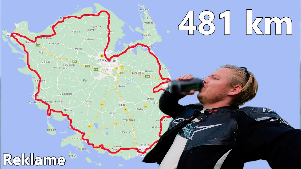 Kan man køre hele Fyn rundt på 1 dag ? - Kørevlog
