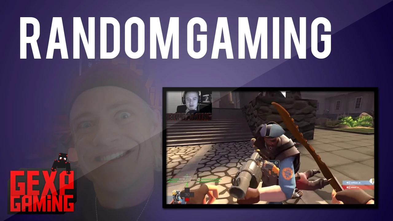 Random Gaming med Gex 108 Folk i online TF2