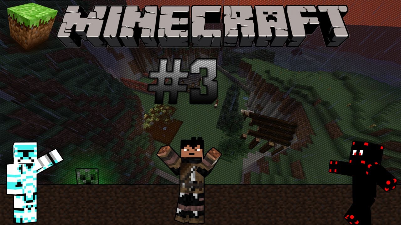 Minecraft 1.4.2 Let´s play med Potter og Obirex #3 - Still Running.